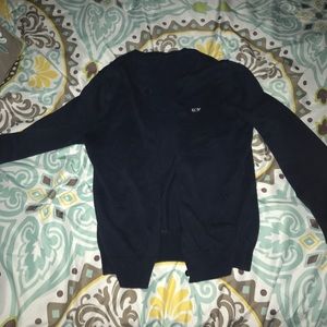 Vineyard Vines Navy Blue Buttoned Cardigan